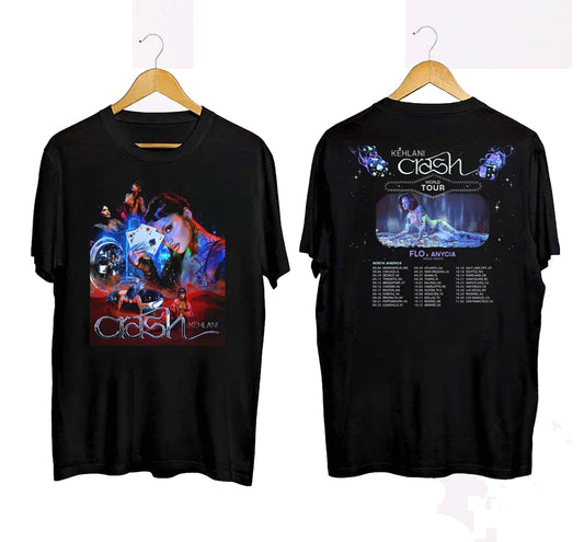 2024 Kehlani Crash World Tour T-Shirt, Kehlani Fan Gift Shirt