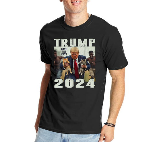 Hero Trump 2024 Save the Cats T-shirt