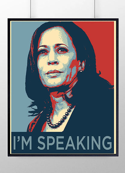 I'm Speaking Kamala Poster