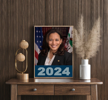 Kamala Harris 2024 President Campaign Poster