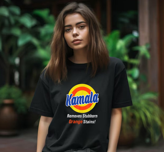 Kamala Removes Stubborn Orange Stains Shirt