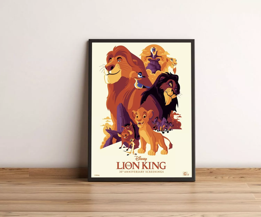 Celebrate The 30th Anniversary of The Lion King Poster