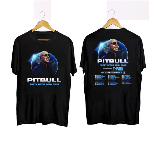 Pitbull Party After Dark Tour 2024 T-Shirt