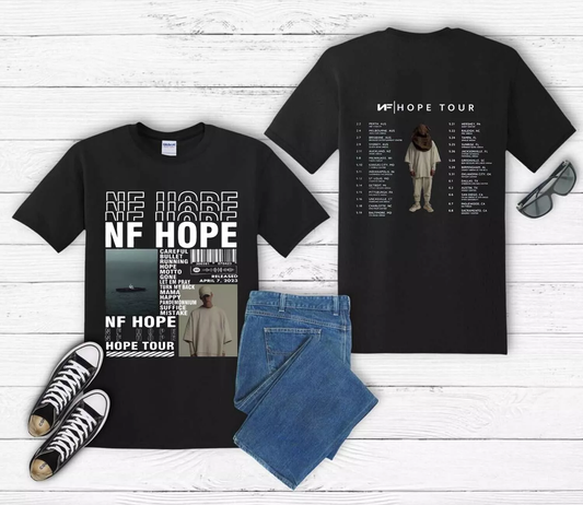 NF Rapper Hope Tour 2024 T-Shirt