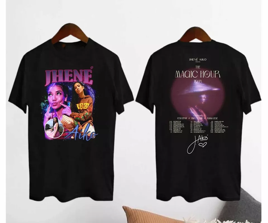 Jhene Aiko The Magic Hour Tour 2024 Signature T-Shirt