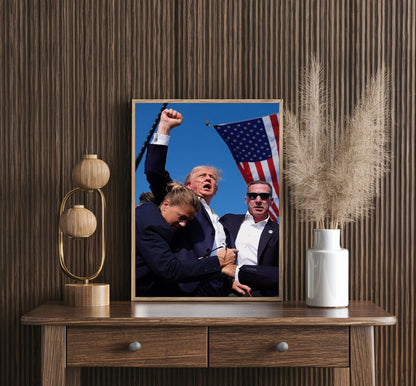 Trump Assassination Attempt Poster