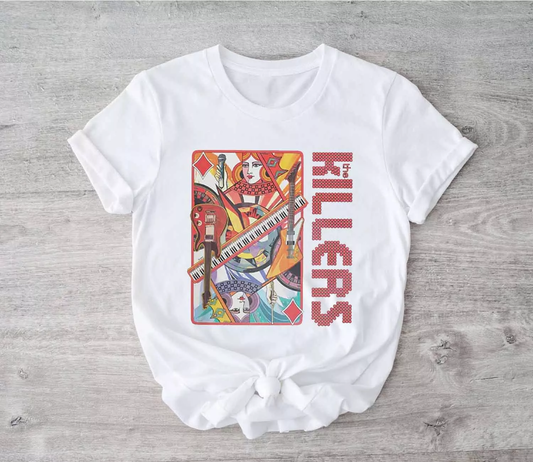 The Killers Diamonds Album Band 2024 Tour Shirt