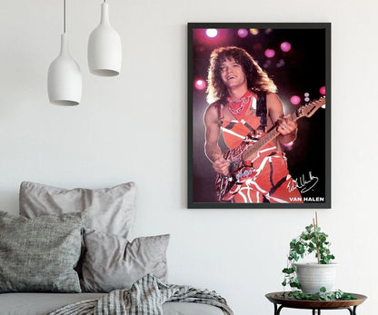 Eddie Van Halen Poster