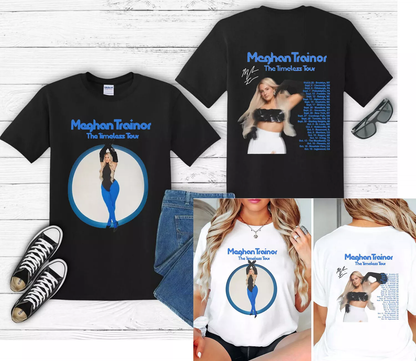 Meghan Trainor The Timeless Tour 2024 Sign T Shirt